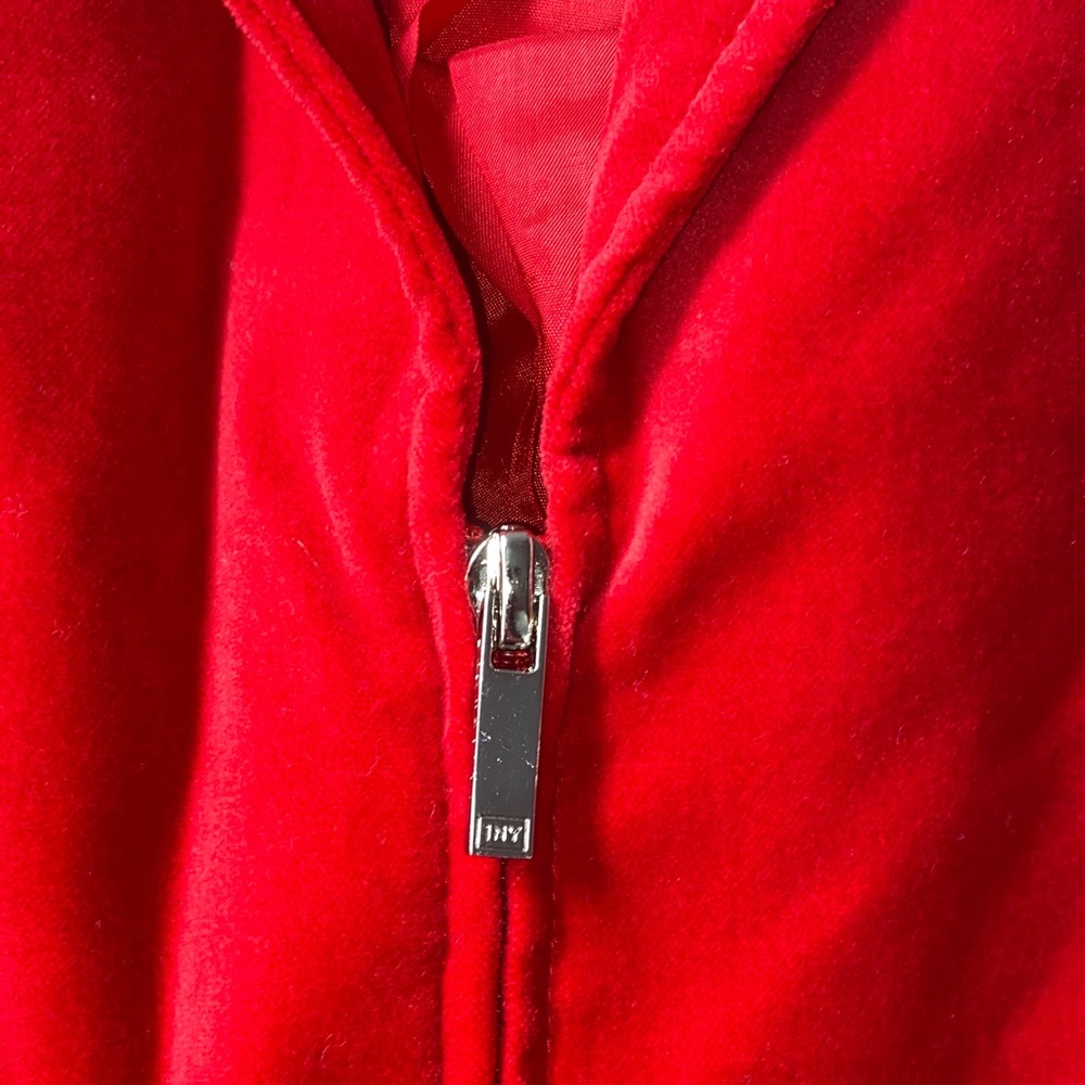 Jones New York Red Women's Bomber Jacket - Picture 9 of 11